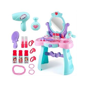 Kit de Beleza Infantil LPM Toucador de Brincar + Espelho e Acessórios | 31 Peças - 1