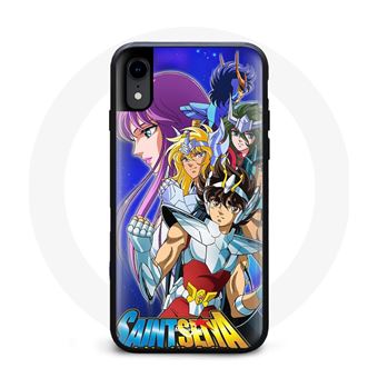 Capa Maniacase para Iphone X Les Cavaloiers Du Zodíaco Anime Culte Saint Seiya Manga - 1