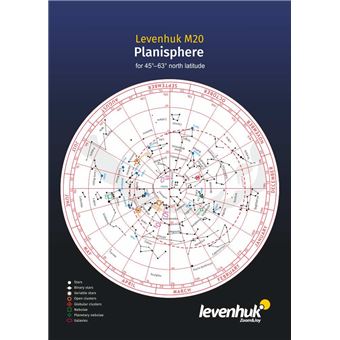 Planisfério Grande Levenhuk M20 (EN) - 1