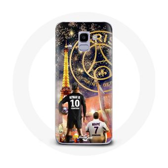 Capa Maniacase para Samsung Galaxy A6 2018 Psg Neymar embappé Feliz Natal - 1