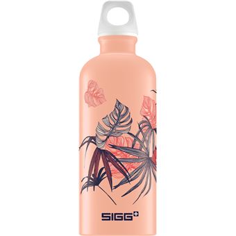 Garrafa para Bebidas SIGG Lucid Florid Shy Pink | Cinzento, Rosa - 1