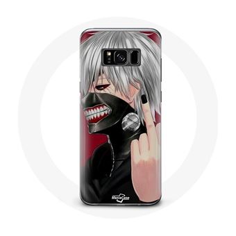 Capa Maniacase para Samsung Galaxy S8 Plus Tokyo Ghoul Kaneki Ken Máscara Anime dedo - 1