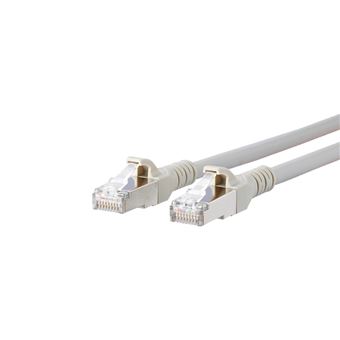 Cabo de Rede BTR NETCOM Cat6A, 25m | Cinzento - 1