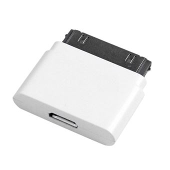 Adaptador Multi4you 30 pin para Micro USB para iPhone iPad iPod - 1