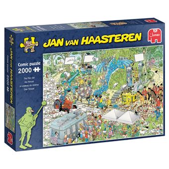 Puzzle Jumbo Jan van Haasteren The Film Set 2000 Peças - 1
