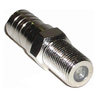 Conetor Fémea F BeMatik para ser Cravado em Cabo TV/SAT RG6U - 1