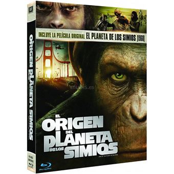 Rise of the Planet of the Apes (2011) + Planet of the Apes (1968) (BD + DVD) / Pack El Planeta de los Simios ( (4Blu-ray)
