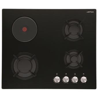 Placa Mista Airlux AV647HBK | 60 cm | 4 Zonas | Preto - 1