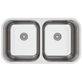 Lava-Loiça CATA CB-2 | 2 Cubas | Aço inoxidável - 1