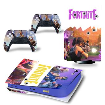 Autocolantes de Proteção HSMY para Consola Sony PS5 Edition Standard - Fortnite -TN-PS5Disk-4317 - 1