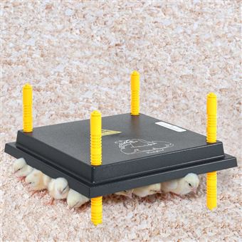 Placa de aquecimento para pintos e patinhos vidaXL 30x30 cm - 1