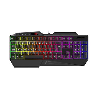 Teclado RGB Gaming Pro Multifuncional Mecânico | 21 LED | Efeitos de Luz Anti-Fantasma - 1