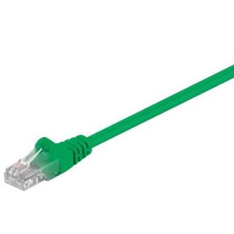 cabo de rede Goobay CAT 5-100 UTP Green 1m  Verde - 1