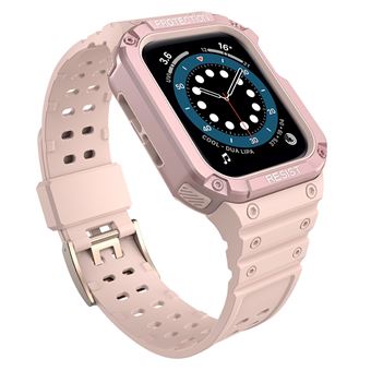 Capa Silicone Lmobile Strap Band Watch 7/6 / 5/4/3/2 / Se Rosa - 1