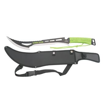 Machete Cortacanas Third 16157 Aço Inoxidável de 44 cm Punho de Corda Trançada Bainha de Nylon - 1