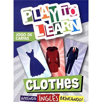 Play To Learn - Jogo De Cartas - Clothes - 1