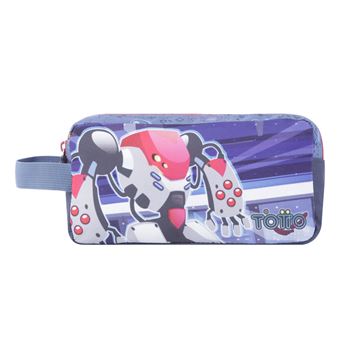 Estojo Duplo Totto Atlas - Azul - 1