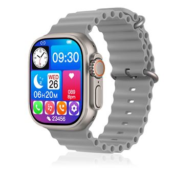 Smartwatch DAM Z55 Ultra2 | Chamadas | Bluetooth | Cinzento - 1
