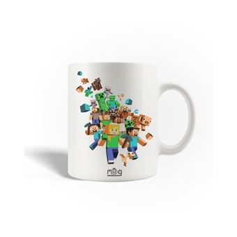 Caneca Maniacase Minecraft personagens - 1