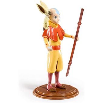 Figura The Noble Collection Aang Avatar the Last Airbender + Acessórios | 18 cm - 1