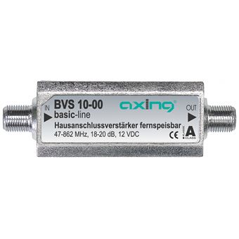 Axing BVS 10-00 amplificador de áudio Alumínio