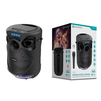 Coluna Bluetooth Novoteck XB-003 com Microfone - 1