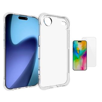 Kit Capa Super Proteção + Película de Vidro Temperado GIFT4ME para Apple iPhone 17 Air | Transparente - 1