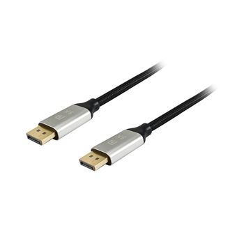 Cabo Displayport Equip 119262 Cabo DisplayPort 1.4 Premium, 2,0 m, 8K/60 Hz | Alumínio - 1