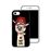 Capa Hapdey para iPhone 7 - 8 Design No ProbLlama em Silicone Flexível e TPU Preto_2