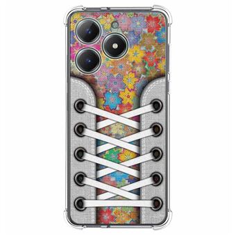 Capa TUMUNDOSMARTPHONE de silicone à prova de choque para Realme Note 60 Sneakers Design 05 Desenhos - 1