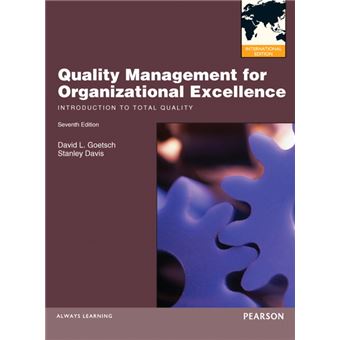 Quality Management for Organizational Excellence - 1