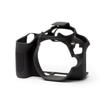 Capa Silicone easyCover para Canon 200D/SL2 Preto - 1