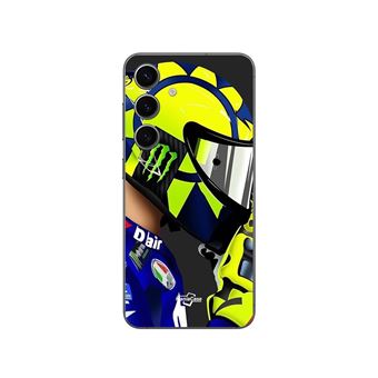 Capa Maniacase para Samsung Galaxy S24 super-moto Valentino Rossi MotoGP Helmet - 1
