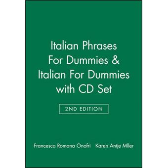 Italian Phrases For Dummies  Italian For Dummies, 2Nd Edition With Cd Set - 1