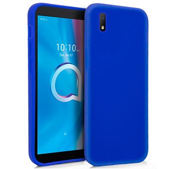 Capa traseira para Alcatel 1B (2020) COOL de silicone Azul - 1