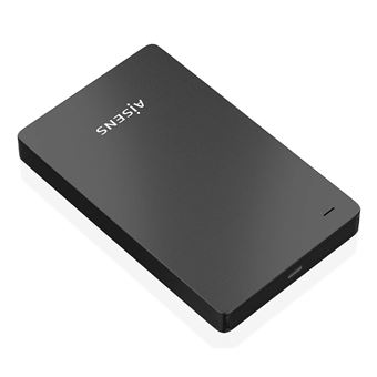 Caixa de Disco Rígido AISENS ASE-2542B | Preto - 1