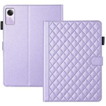 Capa ZURSANA para Tablet Xiaomi Redmi Pad SE 11 2023 | Suporte Integrado e Elástico | Proteção em Couro PU - Roxo - 1