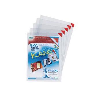 Mica Adesiva Tarifold Kang Easy Transparente A4 Pvc 5Unidades - 1