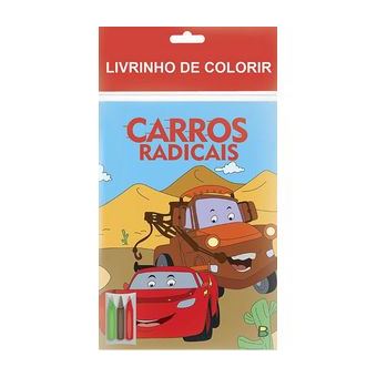 Livrinho de Colorir: Carros Radicais - 1