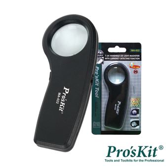 Lupa Proskit com Iluminação 1 Led 1 Led Uv - 1