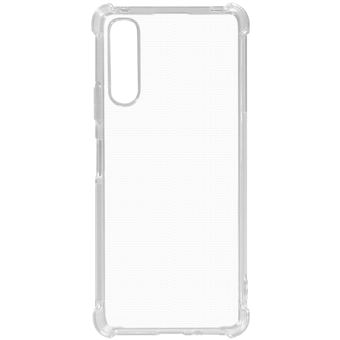 Capa Avizar Para Sony Xperia 10 Iv Moedas Reforçadas Em Silicone Transparente - 1