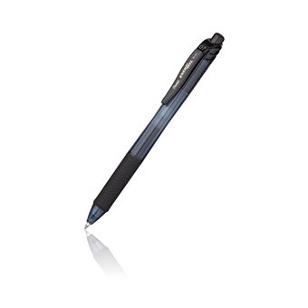 Pentel Energel X Caneta de gel retrátil Preto 12 peça(s)  Preto e Translúcido - 1
