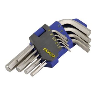 Conjunto de chaves sextavadas em l ALYCO 193070 - 1