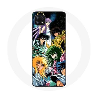 Capa Maniacase para Samsung Galaxy A22 5G Les Cavaloiers Du Zodíaco Anime Culte Saint Seiya Anime Manga - 1