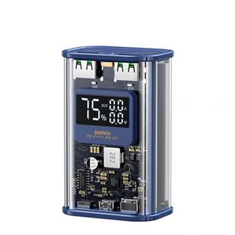 Mini Powerbank Clinks Cyberpunk | 10000Mah - Azul - 1