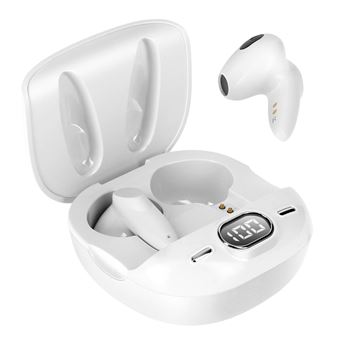 Auriculares Wireless LinQ | Kit mãos-livres com controlos tácteis | Branco - 1