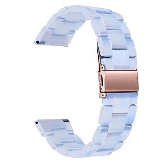 Bracelete de Resina 20mm com fivela, azul claro Magunivers para Huami Amazfit Bip S/GTR 42mm/GTS/Bip Lite - 1