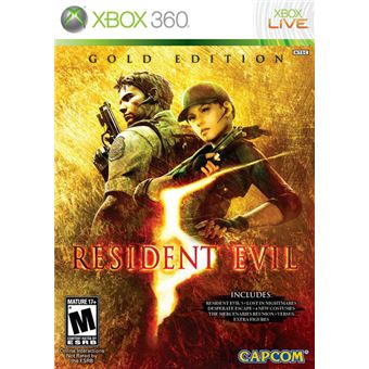 Videojogo Capcom Resident Evil 5 Gold, Xbox 360, ESP - 1