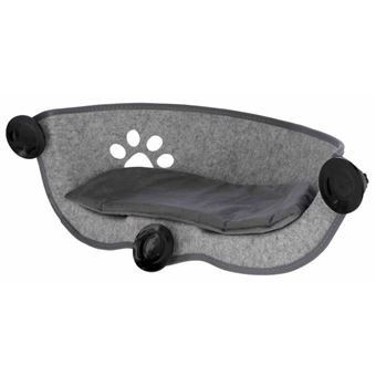Cama de Janela para Gatos Kerbl Filzino 70x26x26 cm cinzento - 1