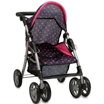 Carrinho de Boneca Moni | Rosay dots - 1